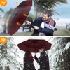 TECKNET Windproof Umbrella, Strong Compact Travel Automatic Umbrellas, Large Wind