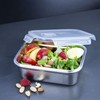 Lurch 240892 Lunch Box Safety/Storage Box Made of High-Quality Stainless