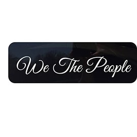 ThatLilCabin - We The People AS009 8" USA Sticker Decal