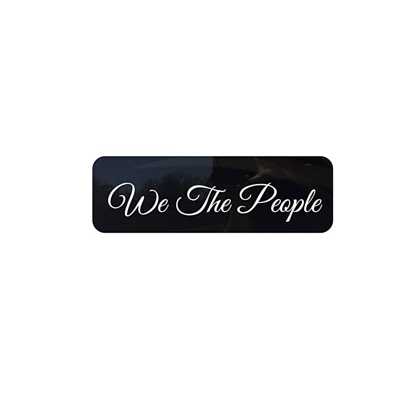 ThatLilCabin - We The People AS009 8" USA Sticker Decal
