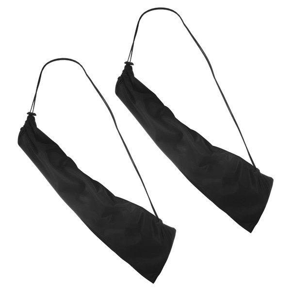 PATIKIL Badminton Racquet Cover Bag, 2 Pack Soft Badminton Racket