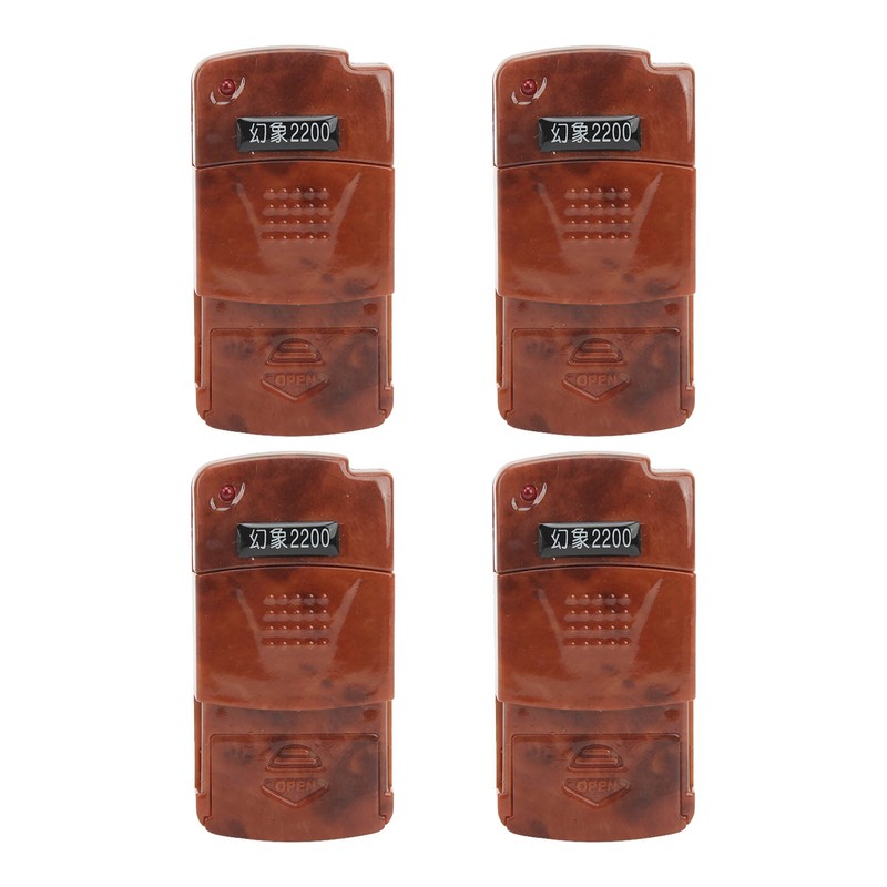 4 Sets 330MHz Smart Remote Key Fob LED 4 Channel