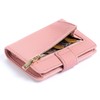 FALAN MULE Women's Small Mini Leather Purse with RFID Protection,