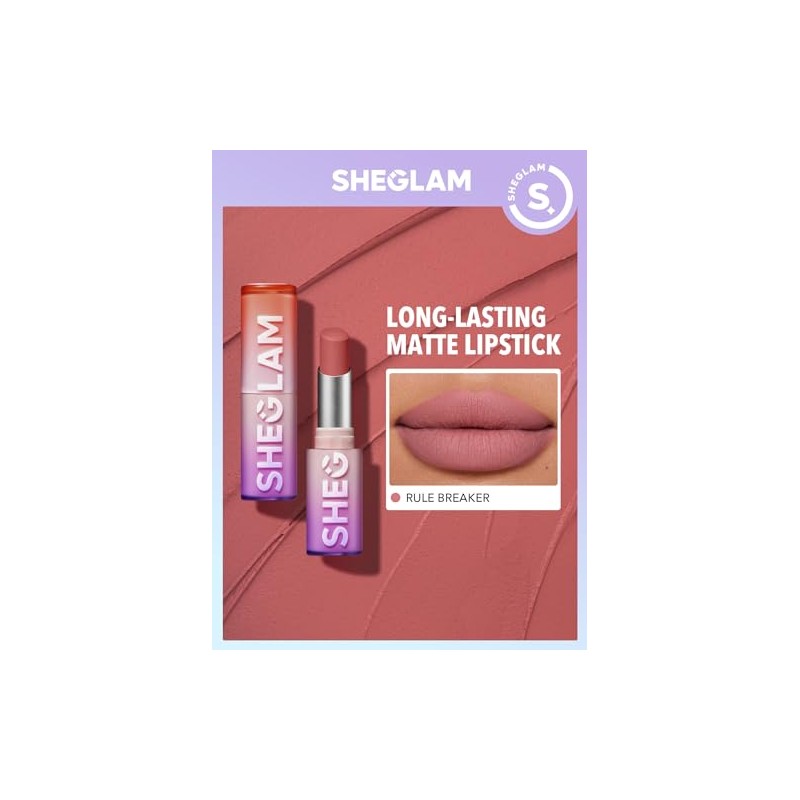 Sheglam Dynamatte Boom Long Lasting Lipstick Lápiz de Labios Mate