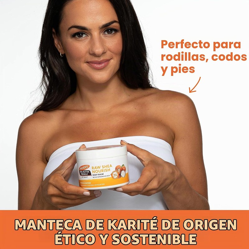 Palmer's Shea Butter Formula, Bálsamo Corporal Humectante y Nutritivo para