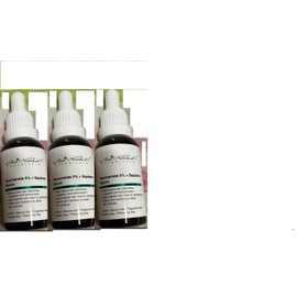 HEB skin nutrition niacinamide 5%+squalene Serum 1oz(pack of 3)