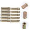 Operitacx Pack of 10 Piece Concrete Screws for Concrete Anchors,