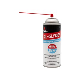 AGS Automative Solutions SIL-Glyde General Purpose Silicone Lubricant Spray for All Environments, Stops Squeaks, Prevents Rust, Weather-Proof - 10.5oz. Silicone Lubricant Spray