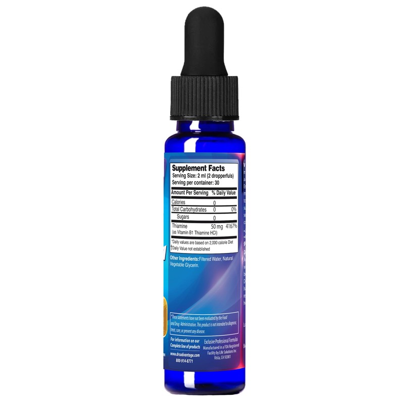 Dr's Advantage Liquid Vitamin B1 Dropper 2oz - Thiamine B1
