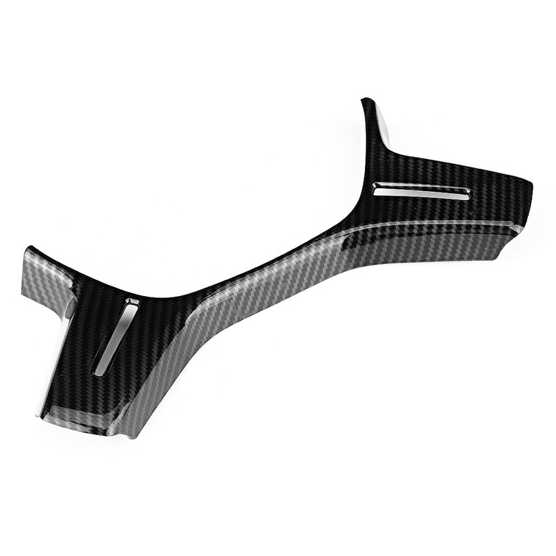 ABS Steering Wheel Gloss Trim Carbon Fiber Pattern Fit for