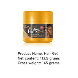 JasCherry 113.5g/4OZ Braid Gel, Edge Control for Braids, Extra Hold Conditioning Braiding Gel Natural Gloss Styling Wax for Locs Twists and Edges, Tames Frizz And Keeps Hair Wig In Place