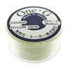Toho One-G Beading Thread, 50 Yard Bobbin (White - 3