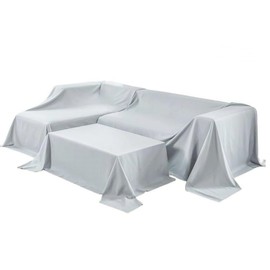 Micopuela Large Multi Cover Dust Cover Bed Cover Sofa Cover Furniture Dust Cloth Grey 1.2*2