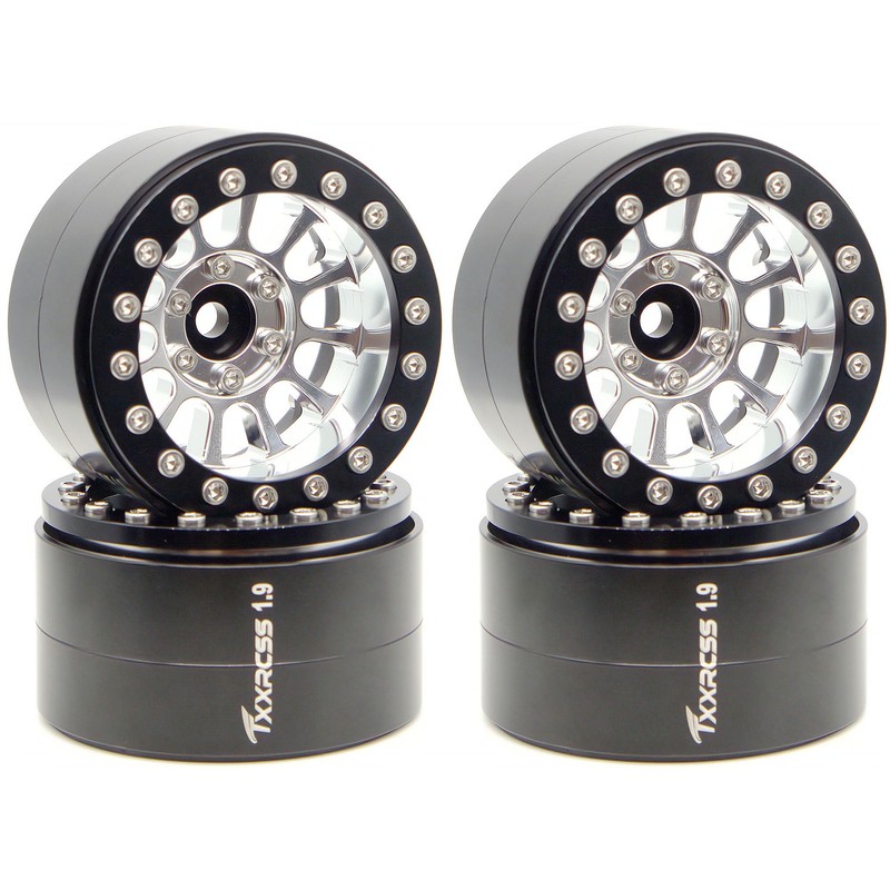 TxXrcss 152g Super Heavy Duty RC 1.9 Beadlock Wheels Offsets