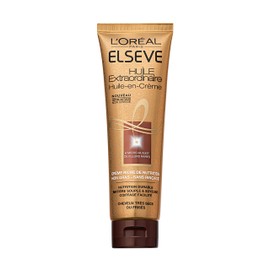 Elsève L'Oréal Paris Haaröl „Huile-en-Crème“ ohne Ausspülen für sehr trockenes und frisiertes Haar, 150 ml, 3 Stück