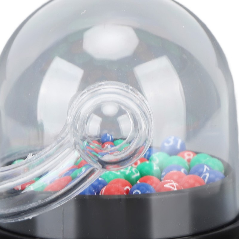 Electric Shake Lucky Ball Machine Mini Lottery Machine Portable Fortunate