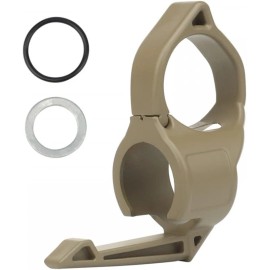 Unbranded 1'' Flashlights Ring Holder Flashlight Ring Retaining Clip for Easy Installation - Khaki