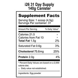 i26 Hrperimmune Egg Immune System Support - 31 Day Supply