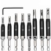GORCHEN Self Centering Drill Bit Set (Middle Black)