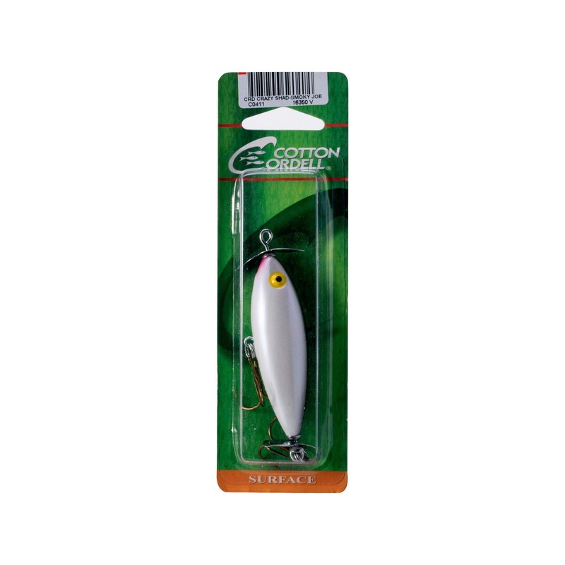Cotton Cordell Crazy Shad Spinning Topwater Señuelo de pesca, 3