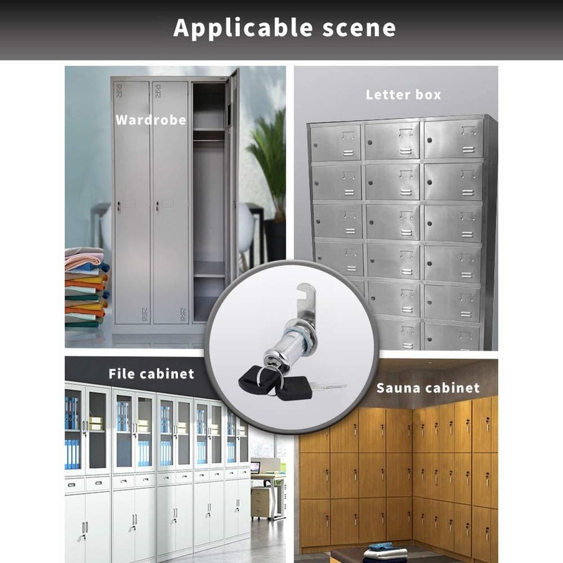 YUEWO Security Letter Box Lock 18 mm x 35 mm