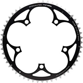 Spécialités TA Unisex's Alize 130 PCD, 9/10 Speed Chainring, Black, 40T Inner