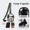 AdiStylinno Clear Sling Bag, PVC Crossbody Bag, Waterproof Shoulder Bags
