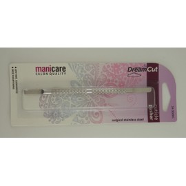Dreamcut Cuticle Pusher - Surgical Stainless Steel, Professional Cuticle Pusher for Manicure & Pedicure Tools