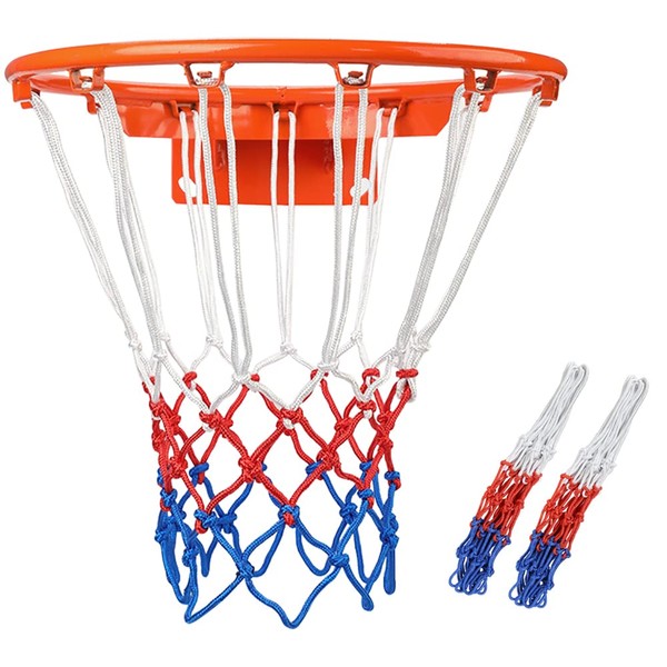 Chunlin Heavy Duty Basketball Nets 2 Pieces All Weather for