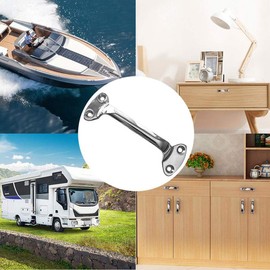 Eaglerich 316 Stainless Steel 15cm Marine Boat Large Cleat Door Grab Handle Handrail Pull Replacement