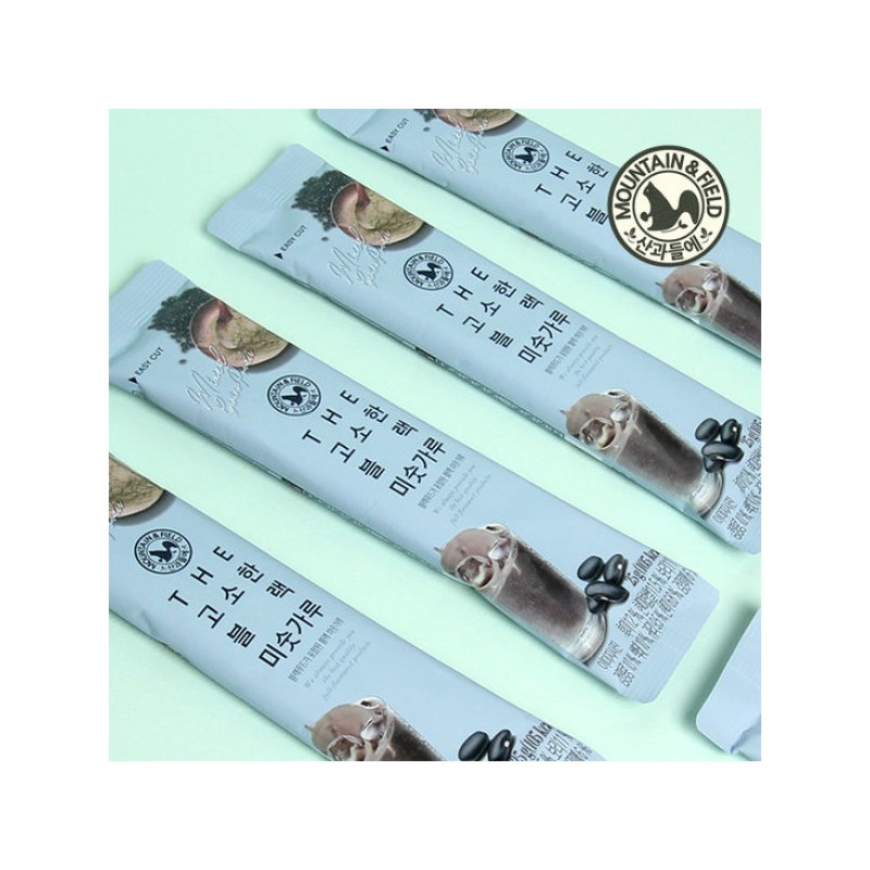Sangwadeulre 산과들에 검은콩담은 고소한 블랙미숫가루스틱 25g x50봉 Sankwadeul Black Soybean