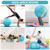 APEXUP Yoga Ball Exercise Ball, Anti Slip Stability Ball Chair,