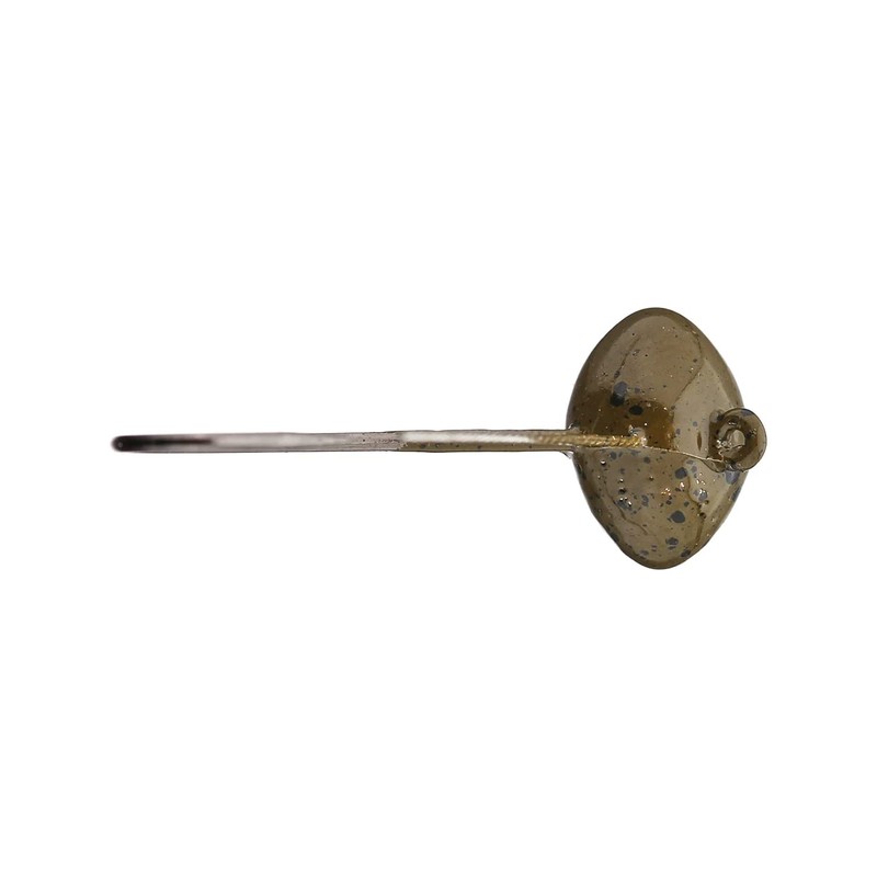 Buckeye FIGP116 1/16-Ounce Flick-It Jig, Green Pumpkin Finish