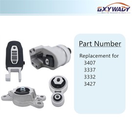 GXYWADY Engine Mount Replacement for 3407 3337 3332 3427