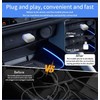 TXTSPU 2 in 1 Wireless CarPlay and Android Auto Adapter,