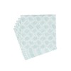 Caspari Basketry Mist Paper Linen Luncheon Napkins - 15 Per