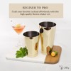 Jettory Boston Shaker, 2-Piece Stainless Steel Cocktail Shaker Set, 750