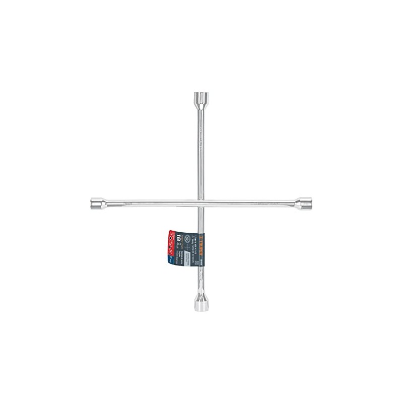 TRUPER Llave de Cruz para Auto de Acero 46 cm,