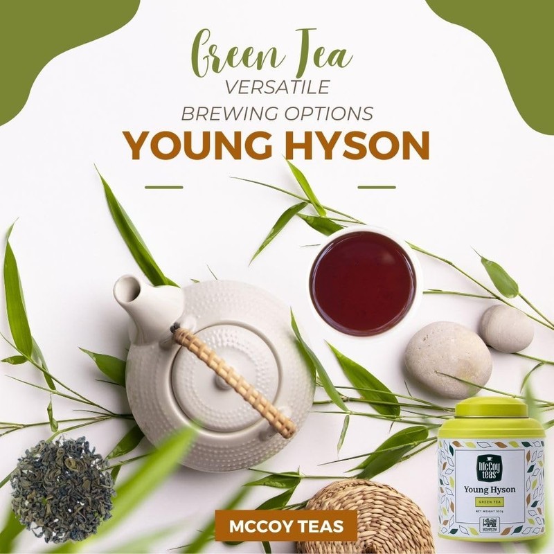 McCoy Teas Young Hyson Tea Green Tea Loose Leaf Tea