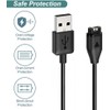 E ECSEM Charging Cable Compatible for Garmin Lily 2 Active