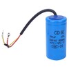 Fafeicy CD60 Start Capacitor, 250V AC 350uf Run Capacitor, 350MFD