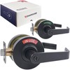Oakmoore Commercial Door Handle - Vacant Occupied Bathroom Lock |