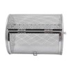Rolling Grilling Basket Stainless Steel Grill Cage Round Stainless Steel