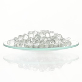 Labasics Glass Round Beads 5mm Diameter 500 Beads Per Pack Boiling Control Stones for Laboratory Liquids, Distillation and Heating