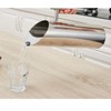 Stainless Steel Water Pitcher with Ice Guard 1.5L Capacity Ergonomic