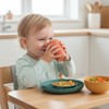 20PCS Wheat Straw Dinnerware Sets, DQELFA Reusable Kids Toddler Plates