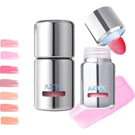 Aztk Rubor Líquido Jelly Color, Rubor Para Mejillas En Loción Con Cabezal De Esponja, Alta Pigmentación, Larga Duración, Resistente Al Agua, Acabado Mate, 5 Ml (Jc02)