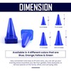 Splay Training Traffic Cone Blue - 12 Inch