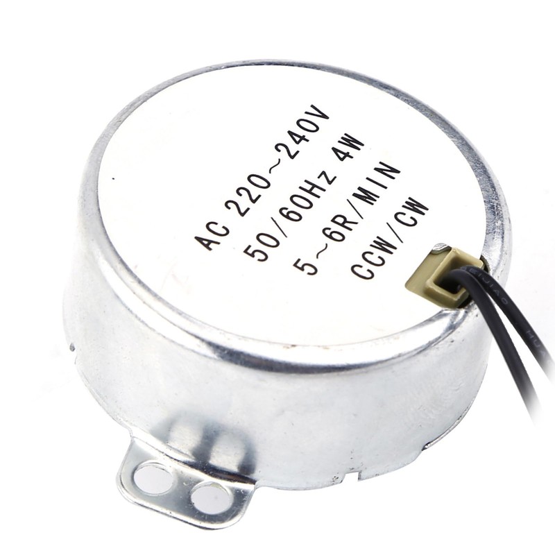 Synchronous Motor Gear Motor 4 W (5-6 rpm)