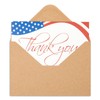 Pipilo Press 120 Pack 4x6-inch Bulk Patriotic Thank You Cards